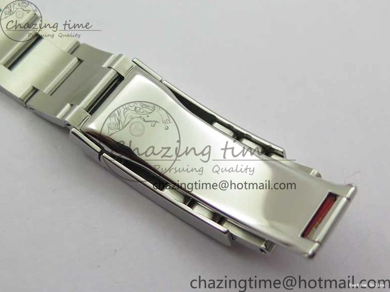 0103 FashionForward Oyster Perpetual 41mm 124300 ROF 1:1 Best Edition 904L Steel Dark Blue Dial on SS Bracelet A 2666